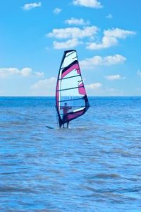 windsurfing